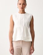 Weekend MaxMara bluză pentru femei din bumbac WKDVALLO
