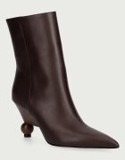 Weekend MaxMara botine pentru femei din piele