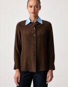 Weekend MaxMara cămașă pentru femei din mătase WKSECCELSO