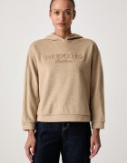 Weekend MaxMara hanorac cu glugă pentru femei cu amestec de lână WKDVETRINO