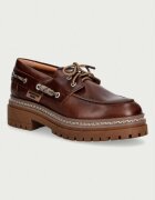 Weekend MaxMara mocasini pentru femei din piele