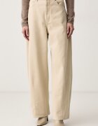 Weekend MaxMara pantaloni pentru femei din bumbac WKDORDINE