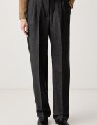 Weekend MaxMara pantaloni pentru femei din lână WKISTADIO