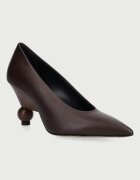 Weekend MaxMara pantofi cu toc stiletto din piele