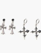 Cropp 2 pack cercei - argintiu