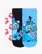 Cropp 3 pack șosete cu imprimeu K-pop Demon Hunters - multicolor
