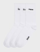 Cropp 3 pack șosete cu inscripție - alb