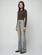Cropp Blugi bootcut - albastru
