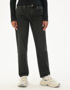 Cropp Blugi cu efect de prespălare TALL - negru