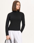 Cropp Bluză cu guler rulat - negru