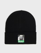 Cropp Căciulă beanie cu aplicație cusută - negru