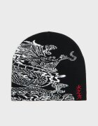 Cropp Căciulă beanie cu imprimeu - negru