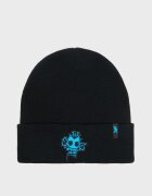 Cropp Căciulă beanie neagră cu aplicație cusută Arcane Jinx - negru