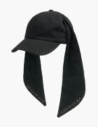 Cropp Căciulă cu urechiușe decorative - negru