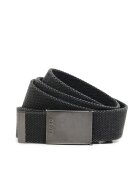 Cropp Curea din pânză cu cataramă - gri-închis