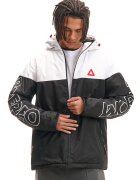 Cropp Geacă bicoloră cu glugă - negru