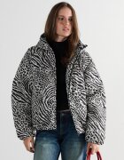 Cropp Geacă matlasată cu glugă - multicolor