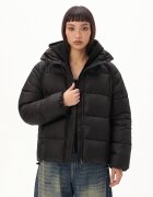 Cropp Geacă matlasată cu guler înalt - negru