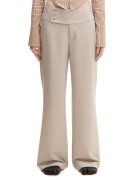 Cropp Pantaloni cu croi larg - bej