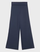 Cropp Pantaloni cu croi larg - bleumarin