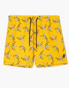 Cropp Pantaloni scurți de baie cu imprimeu - galben