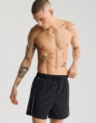 Cropp Pantaloni scurți de baie cu imprimeu - negru