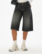 Cropp Pantaloni scurți de blugi - negru