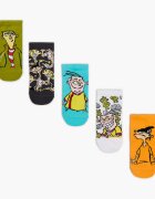 Cropp Set de 5 perechi de șosete Ed Edd n Eddy - multicolor