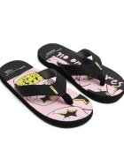 Cropp Șlapi cu imprimeu - roz-pastel