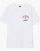 Cropp Tricou albă cu imprimeu - alb