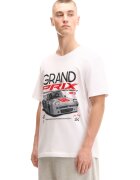 Cropp Tricou albă cu imprimeu - alb