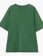 Cropp Tricou cu efect prespălat - verde-închis