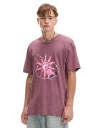 Cropp Tricou cu imprimeu - mov