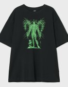 Cropp Tricou negru cu imprimeu - negru