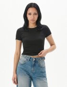 Cropp Tricou negru - negru