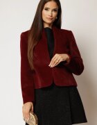  Blanita dama scurta bordo cu inchidere eleganta