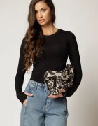  Bluza neagra basic cu decolteu rotund si adaos de viscoza