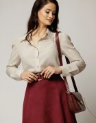  Camasa DY Fashion ivoar cu guler si inchidere cu nasturi