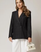  Sacou bleumarin casual office in carouri