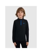 4F Bluza termica baieti fleece - tehnologie Warm - croiala slim - negru