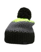 4F Caciula copii cu pompon - HJZ22 JCAM006 72N - Acril/Lana - - Verde/Negru