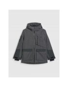 4F Geaca de snowboard unisex - membrana 8000 - neagra - poliester