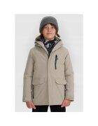 4F Geaca sport baieti - poliester - bej -