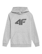 4F Hanorac pentru copii JAW23TSWSM626 - bumbac/poliester - gri deschis