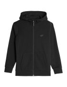 4F Hanorac sport copii croiala regulata - interior periat - gluga confortabila - bumbac-poliester - pentru baieti