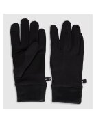 4F Manusi unisex negru - microfleece calduros - touch screen - marimi XS-XL