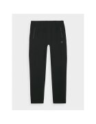 4F Pantaloni sport barbati sintwtic/elastan - uscare rapida - negru