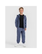 4F Pantaloni sport copii - joggeri - talie ajustabila - 2 buzunare - bleumarin - poliester