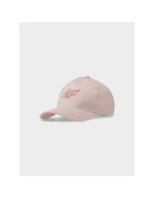4F Sapca copii strapback - bej - unisex - 100% bumbac - sezon primavara-vara 2025