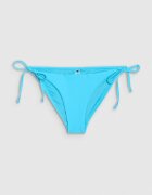 4F Slip de bikini turcoaz - elastic - talie medie - sintetic